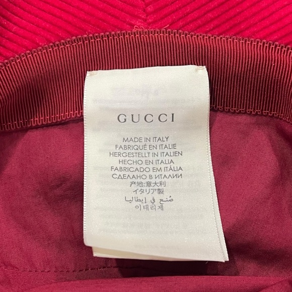 Gucci Orgasmique Corduroy Bucket Hat - Picture 6 of 10